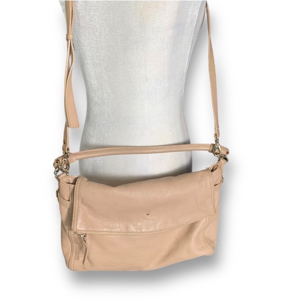 Kate‎ Spade Cobble Hill Minka Blush Pink Pebbled Leather Crossbody Bag Purse